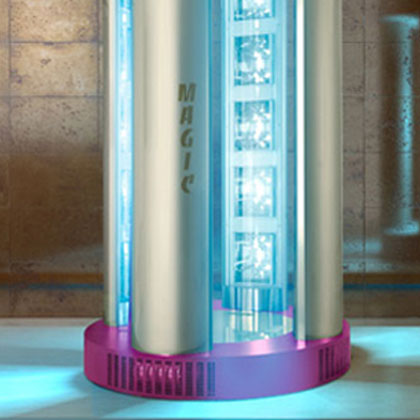 Solarium doccia Magic shower plus 4 colonne